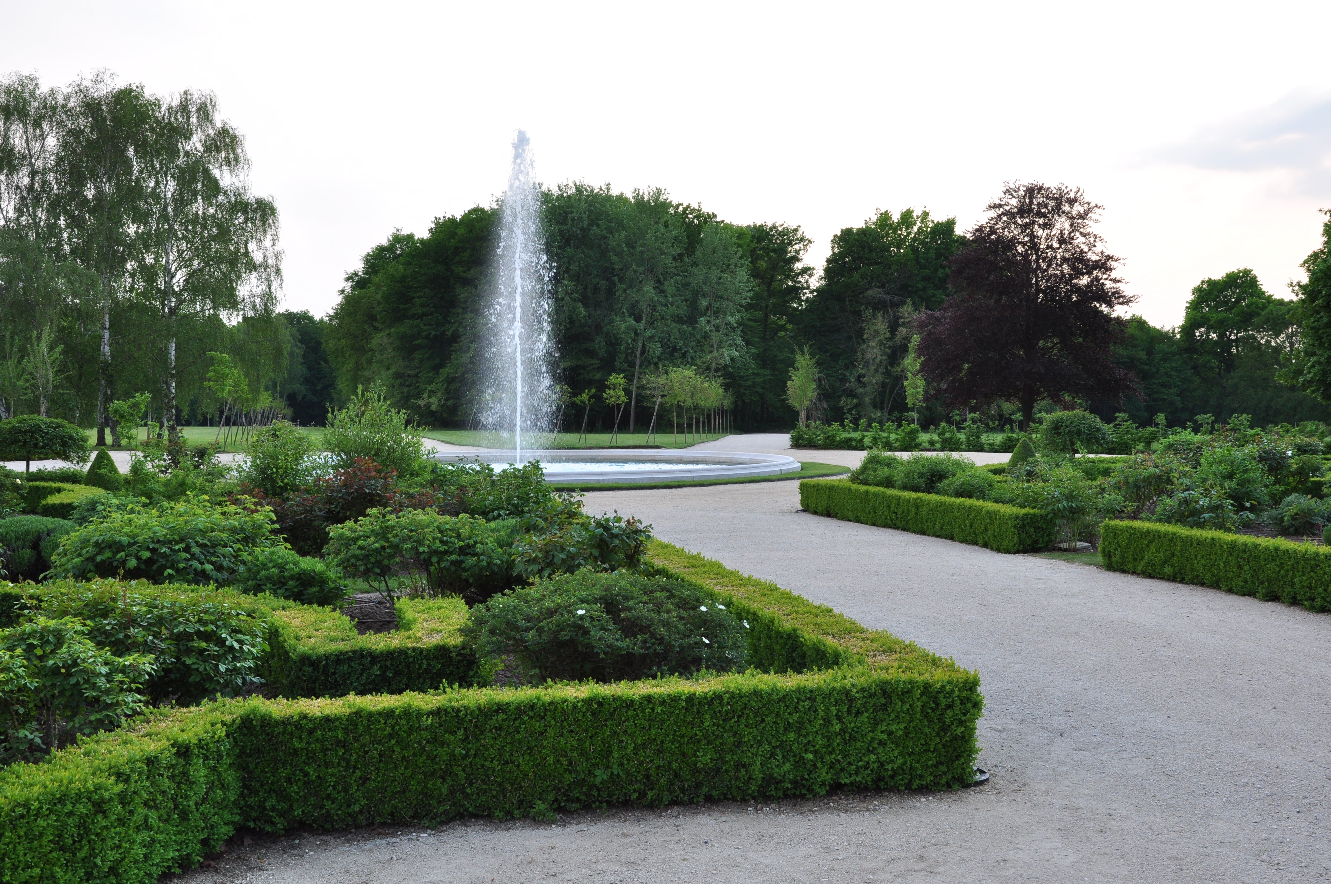 Château in the Yvelines — garden
