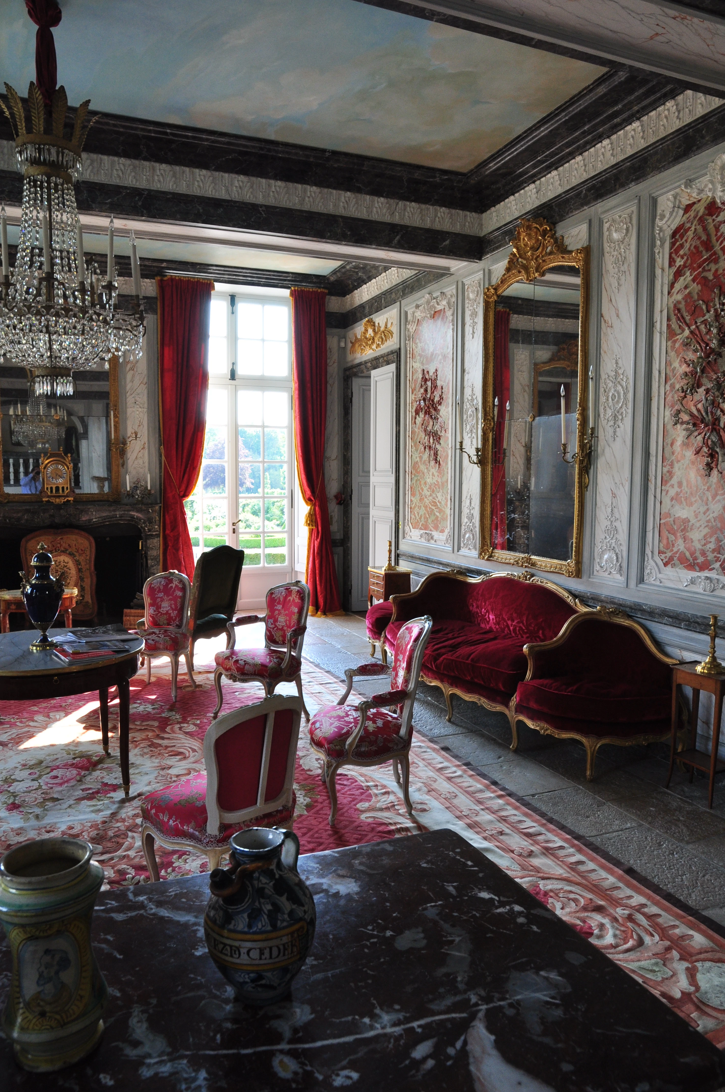 Château in the Yvelines — interior