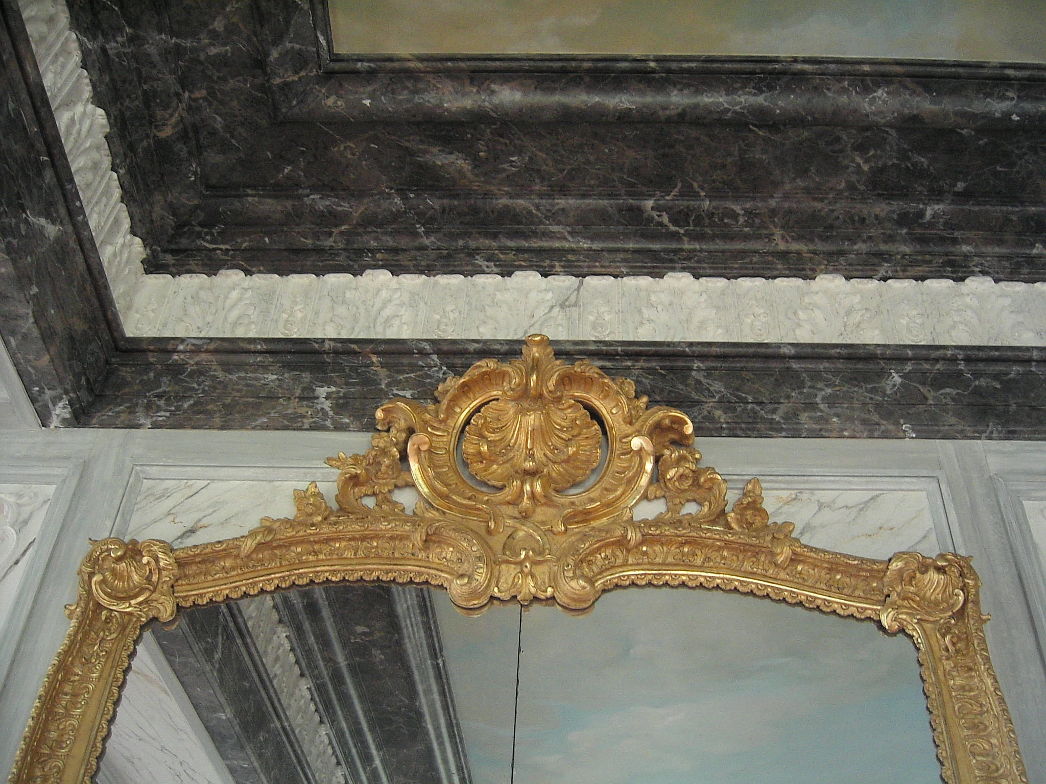 Corbeville — salon à l'italienne