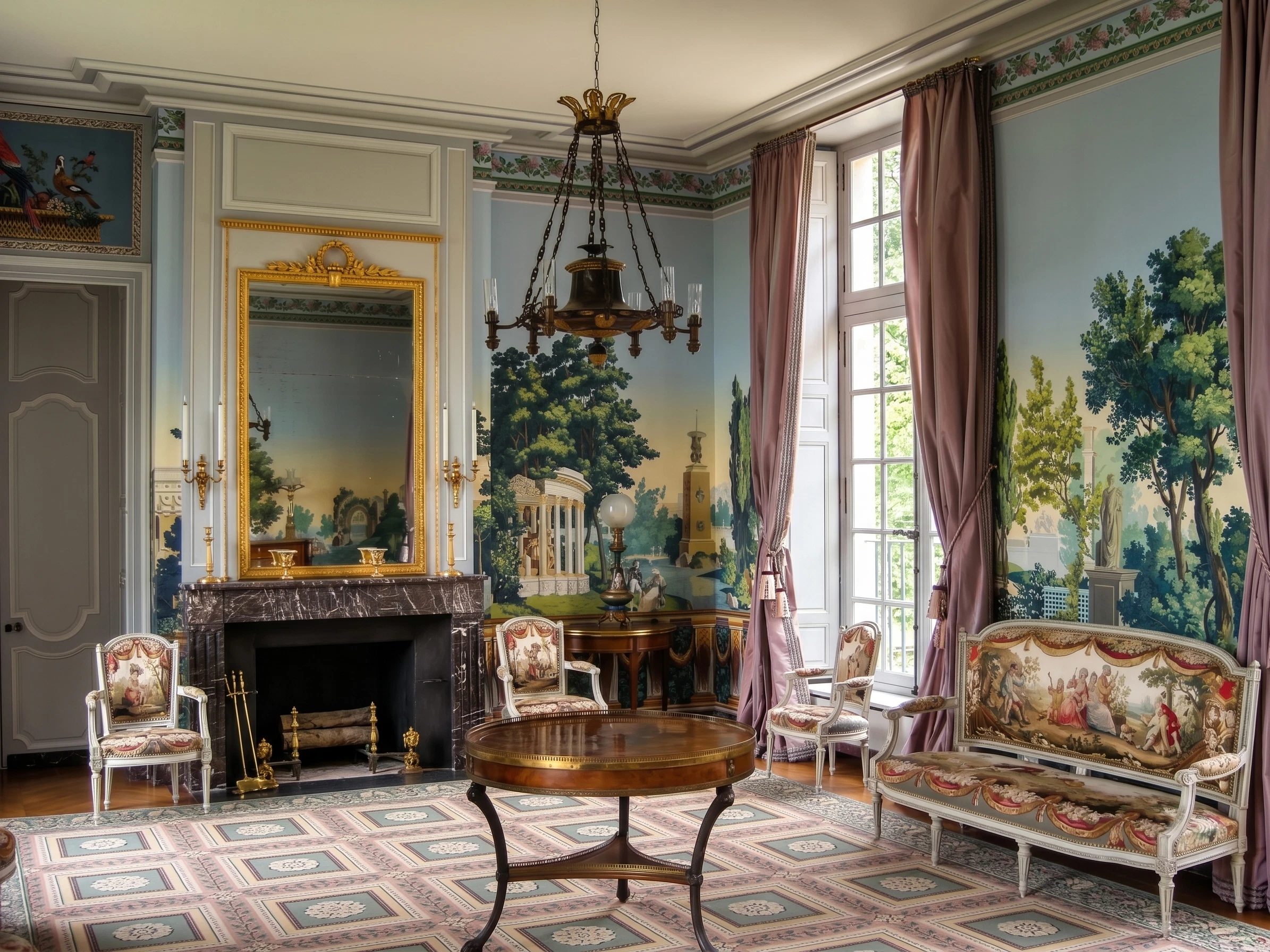 Château in the Yvelines — interior