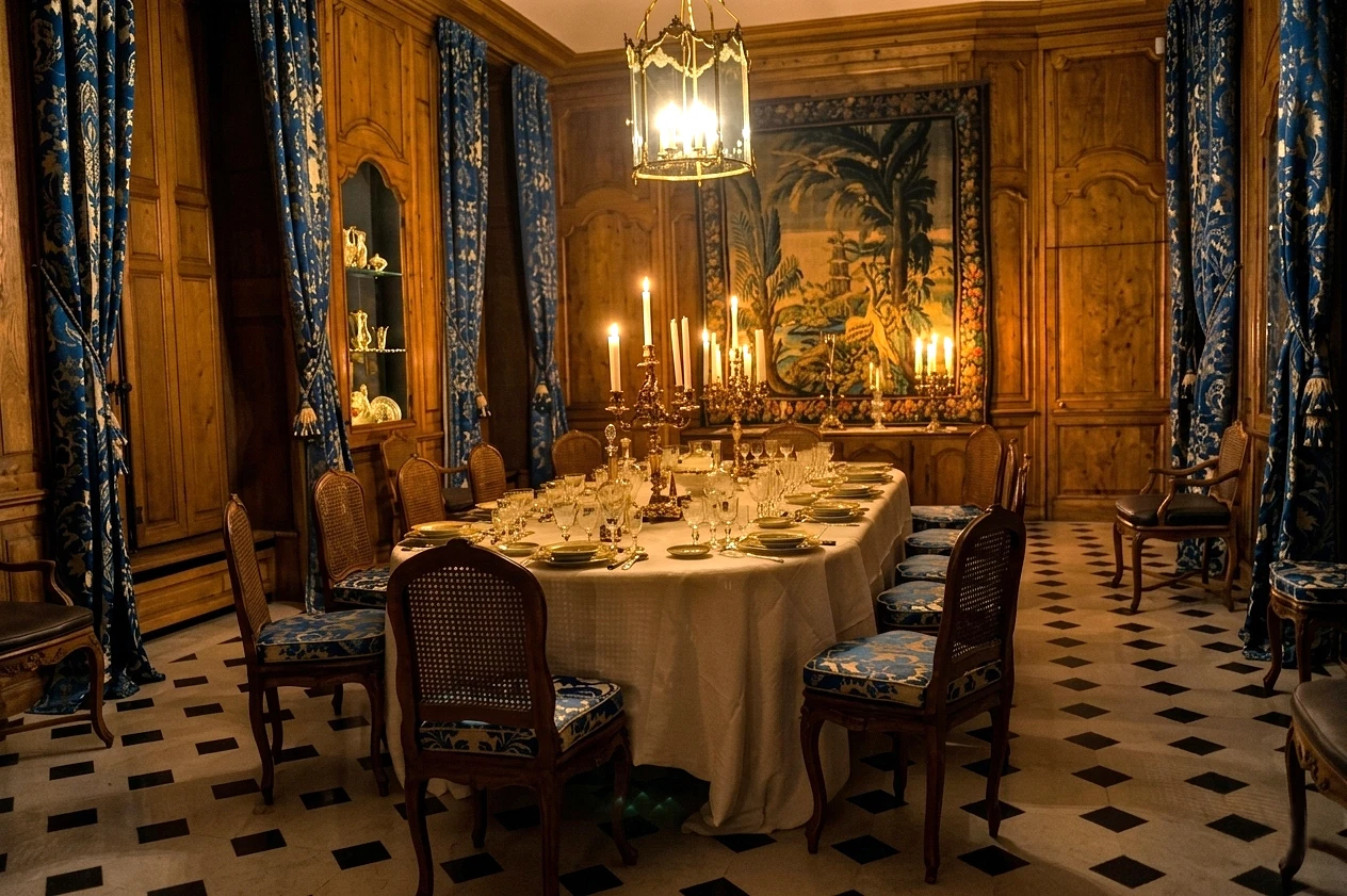 Château in the Yvelines — interior