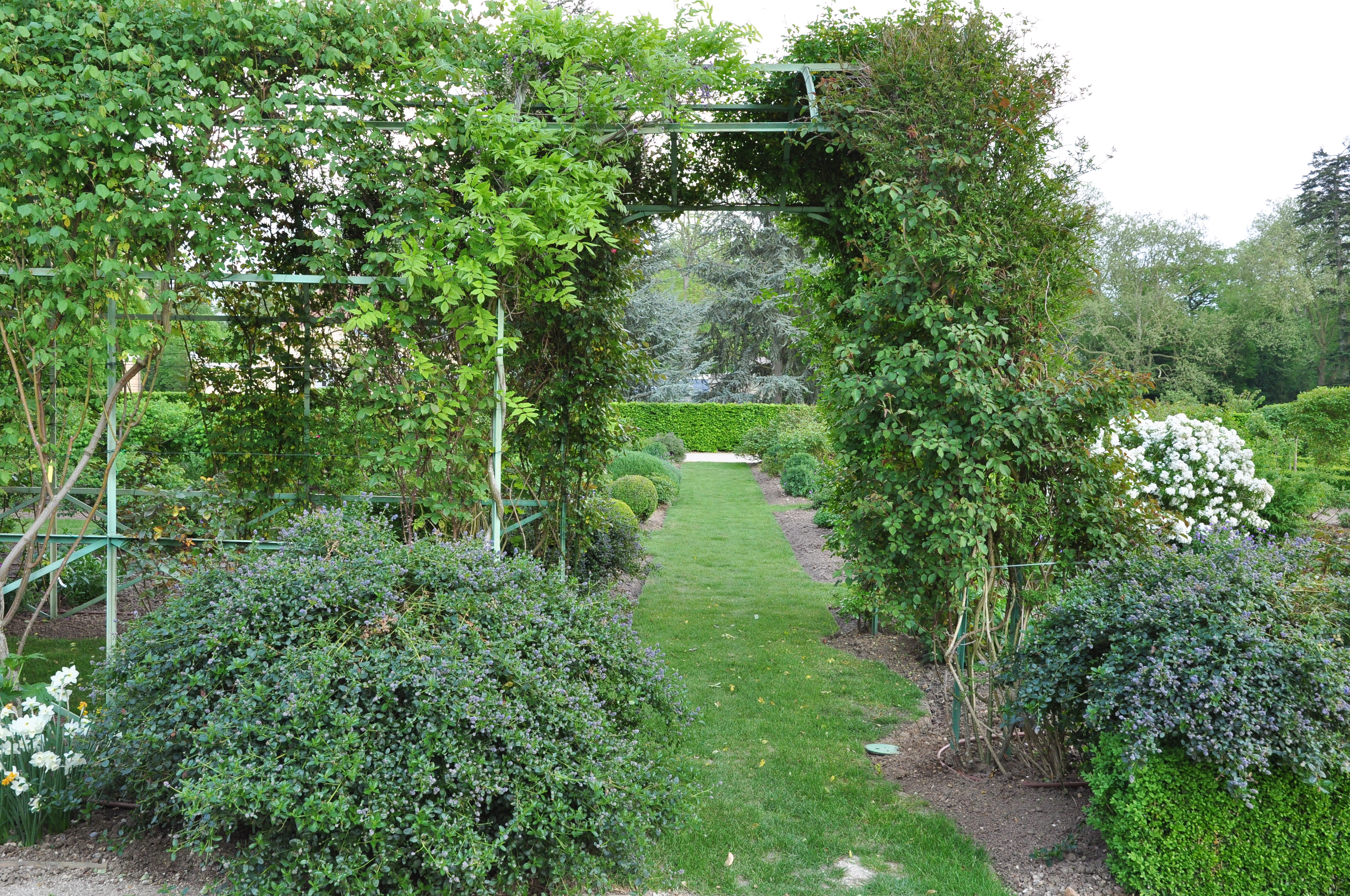 Château in the Yvelines — garden