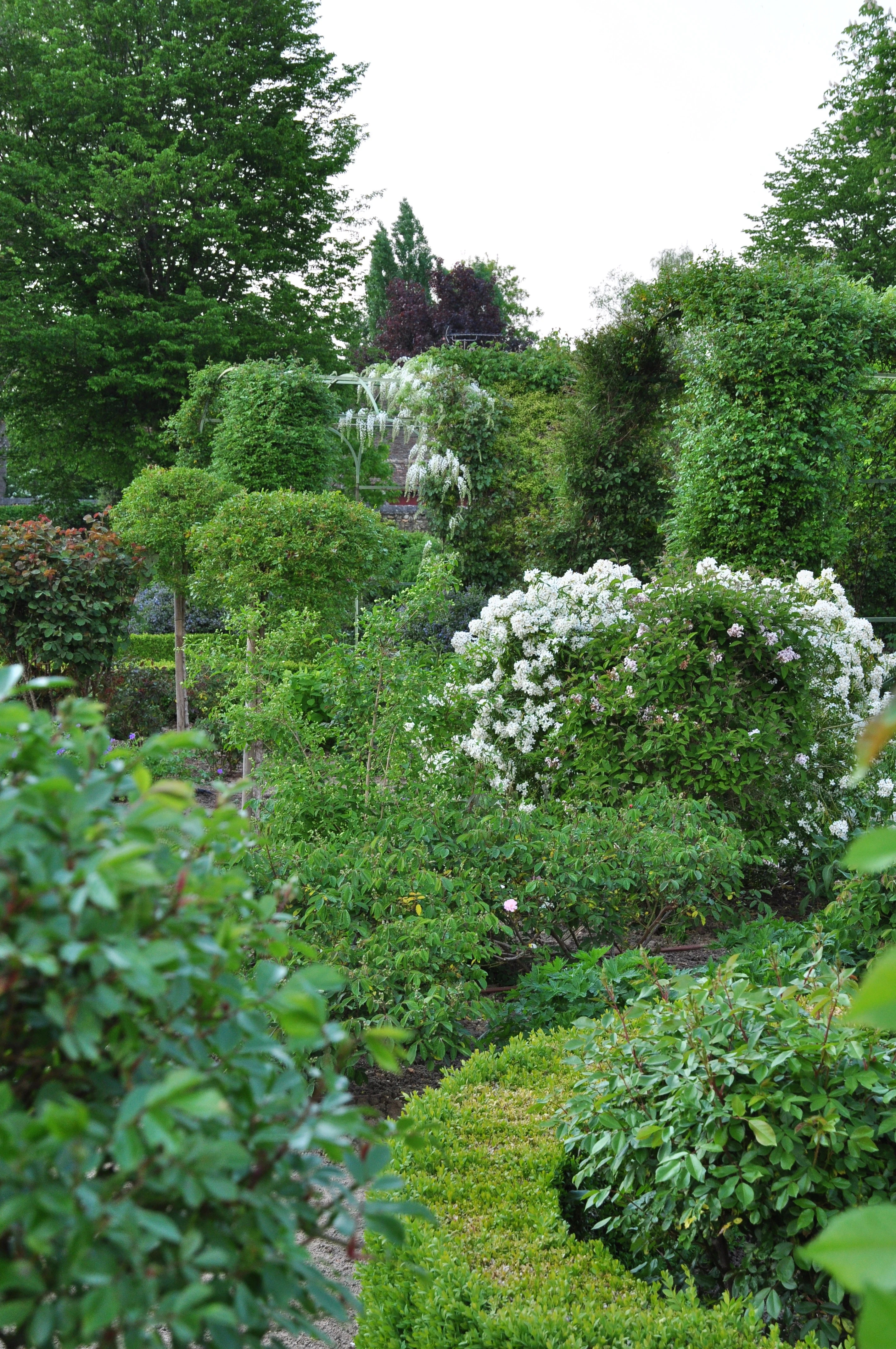 Château in the Yvelines — garden