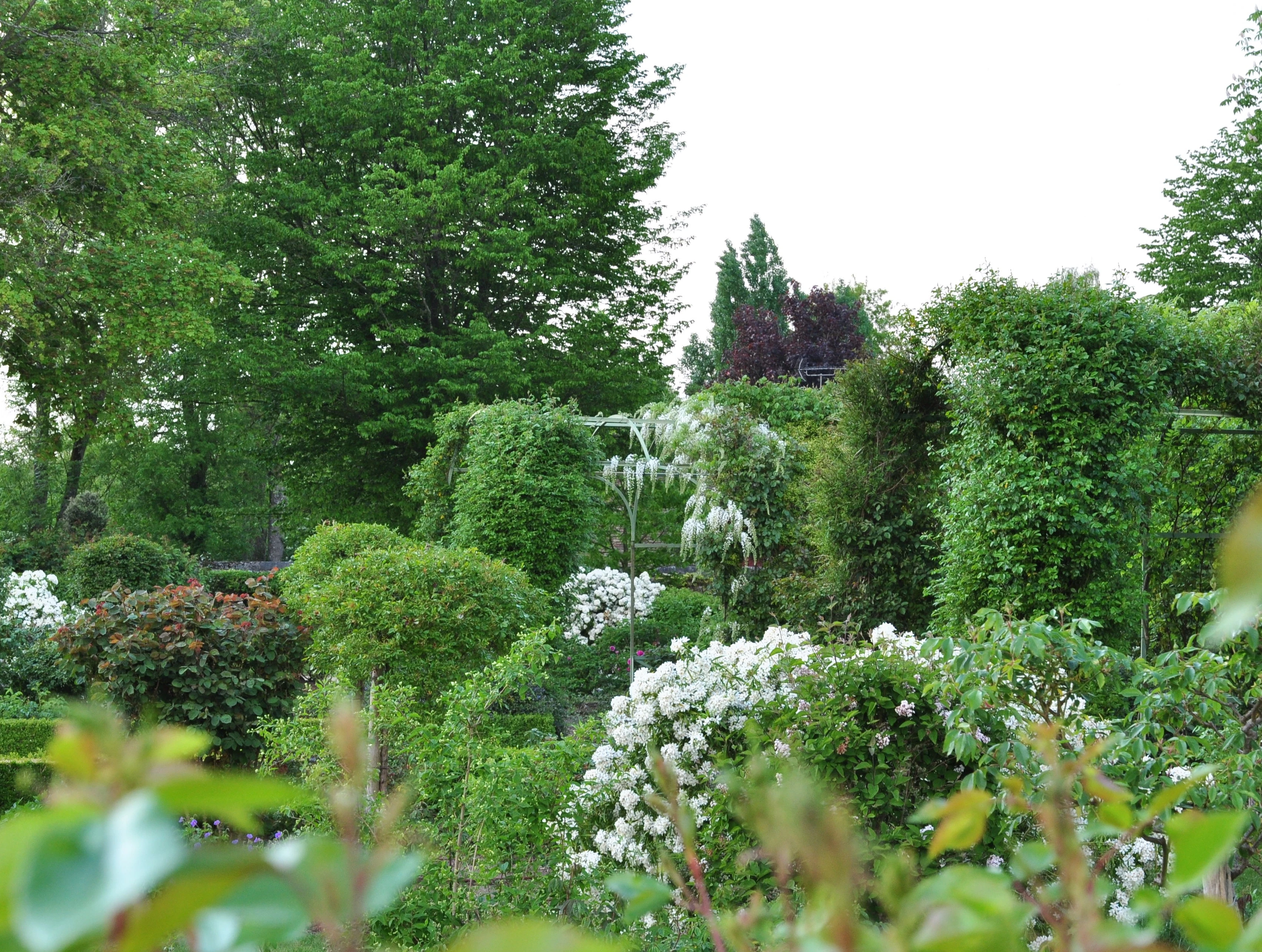 Château in the Yvelines — garden