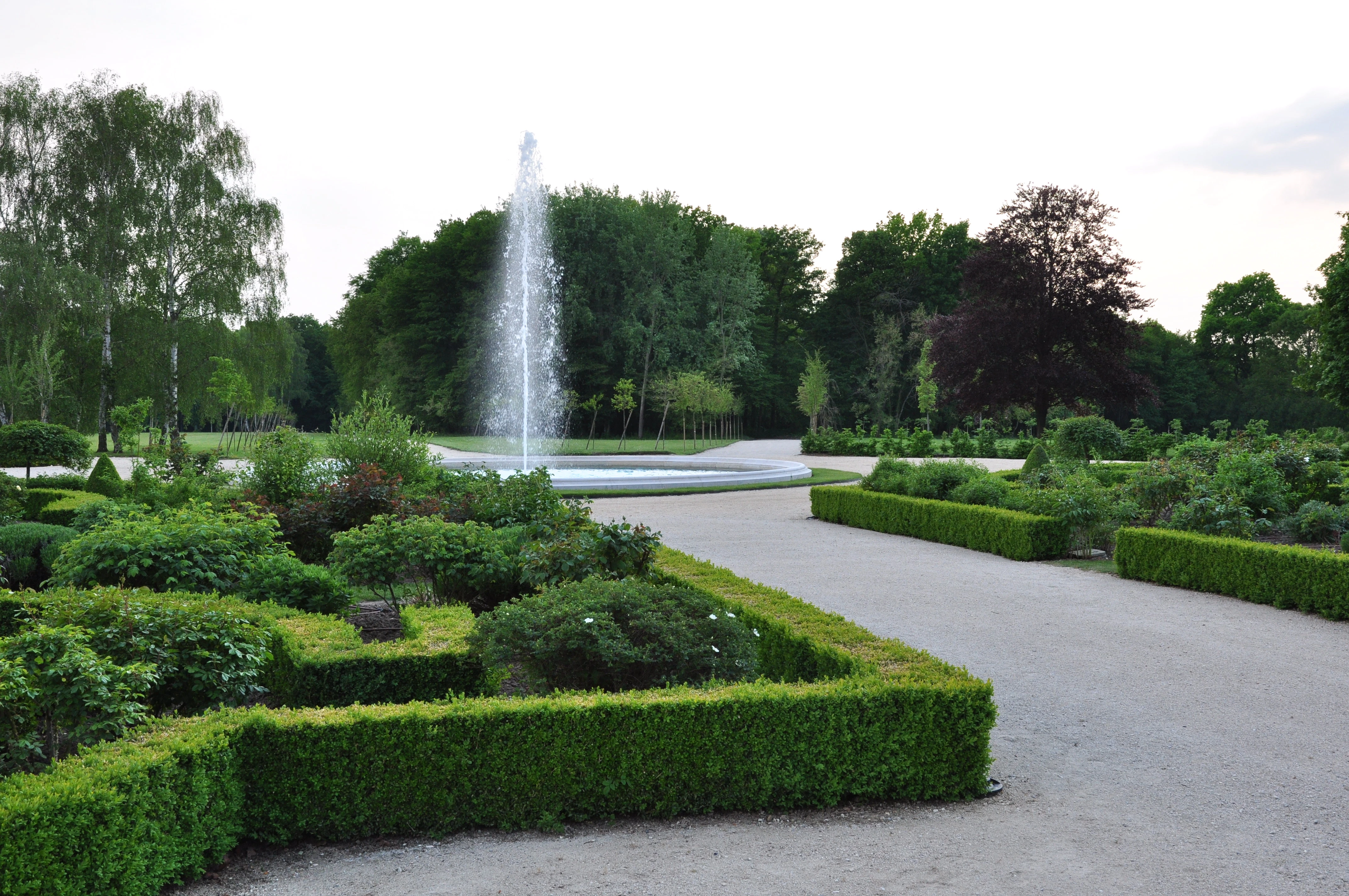 Château in the Yvelines — garden