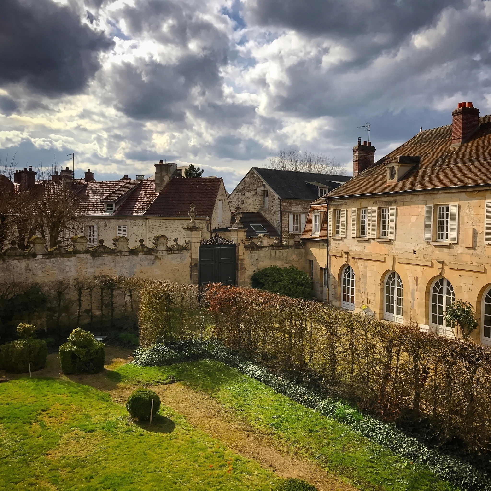 A Town House in Senlis — exterior