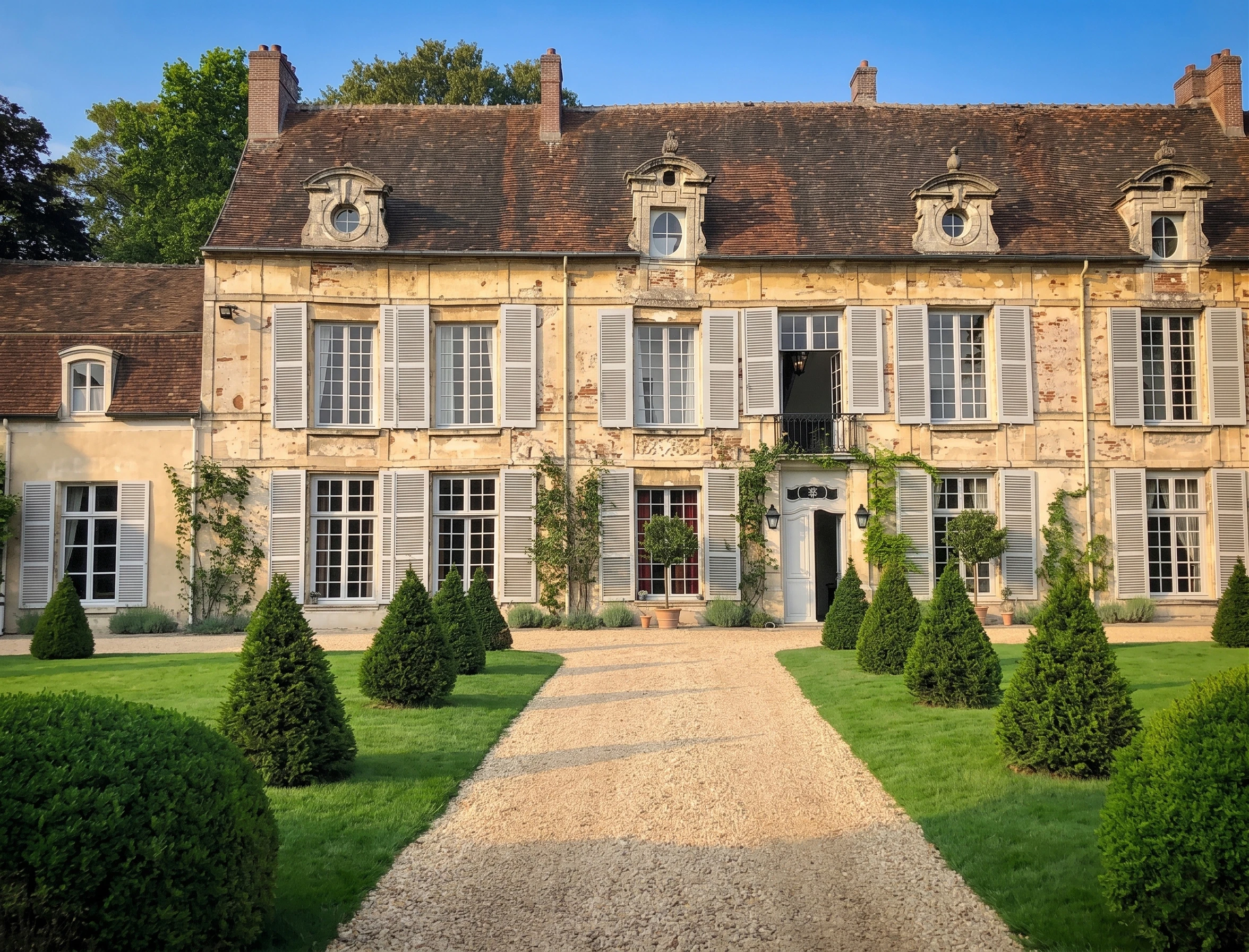 A Town House in Senlis — exterior