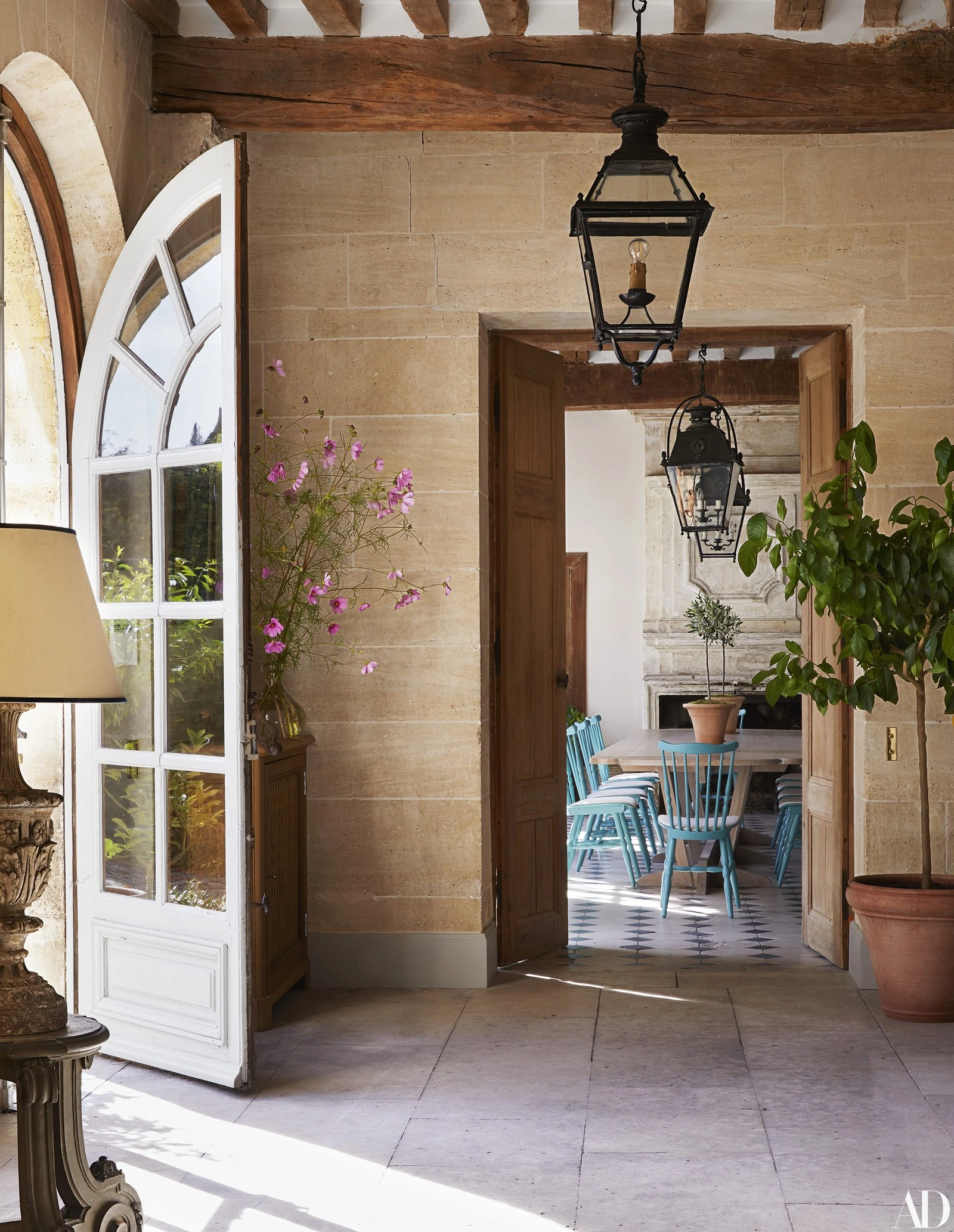 A Town House in Senlis — summer wing