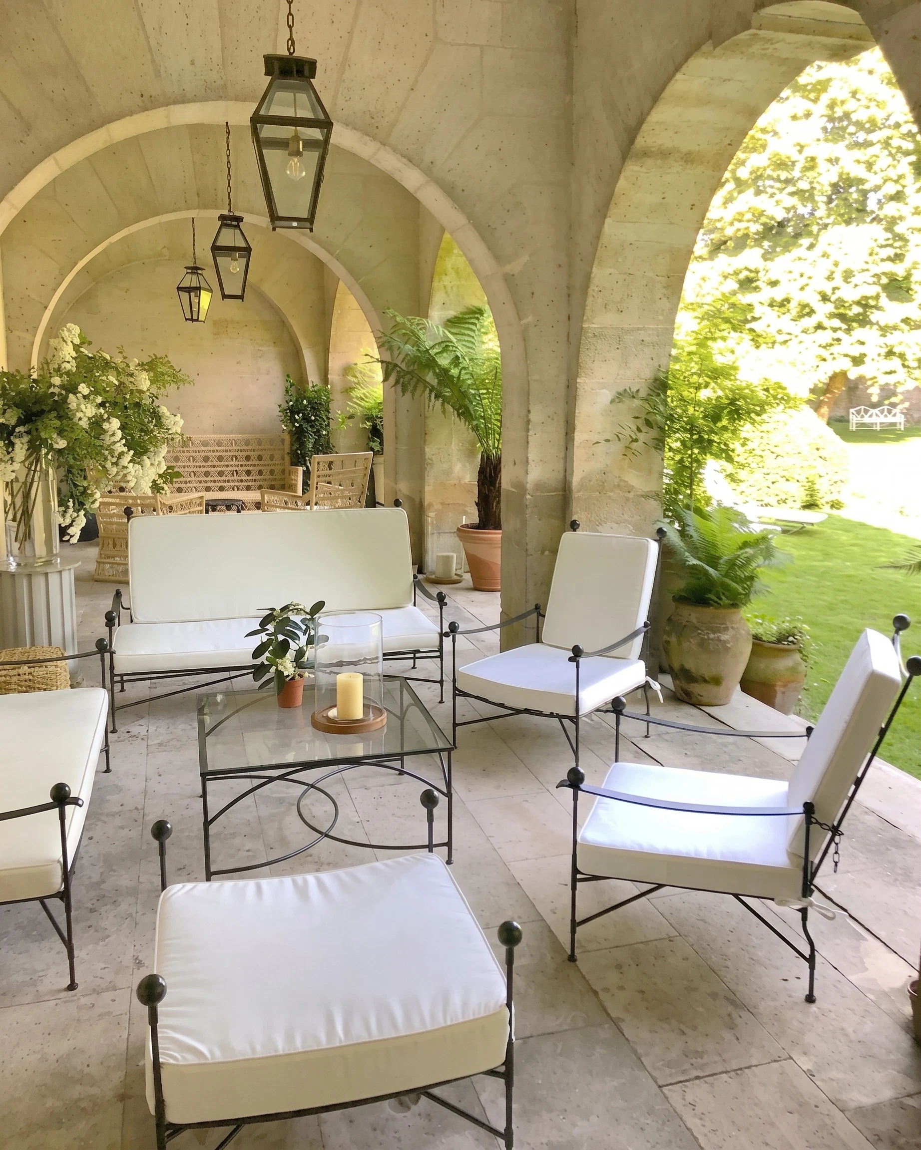 A Town House in Senlis — summer wing